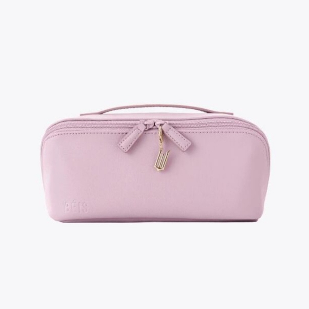 NWT Beis x Wicked Toiletry Kit Cosmetic Bag In Wicked Pink